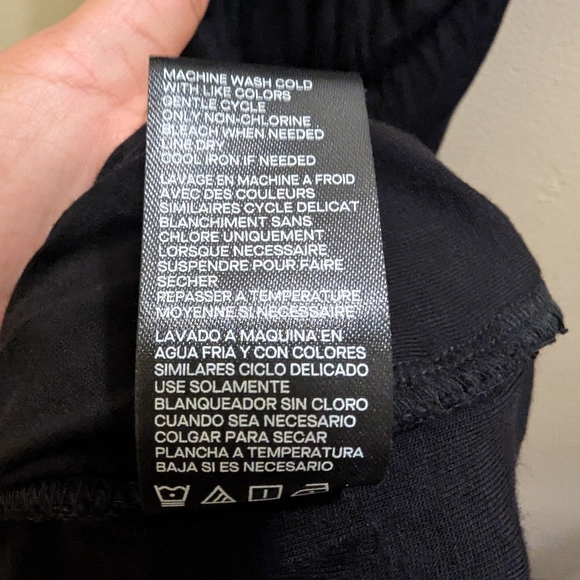 GOOD AMERICAN Black Squareneck Ruched Sleeveless Bodycon Maxi Dress- L (3) - Picture 12 of 13